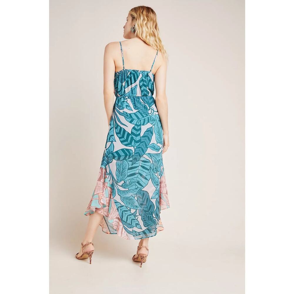 Farm Rio For Anthropologie Ruffled Botanical Maxi Dress - Picture 2 of 7